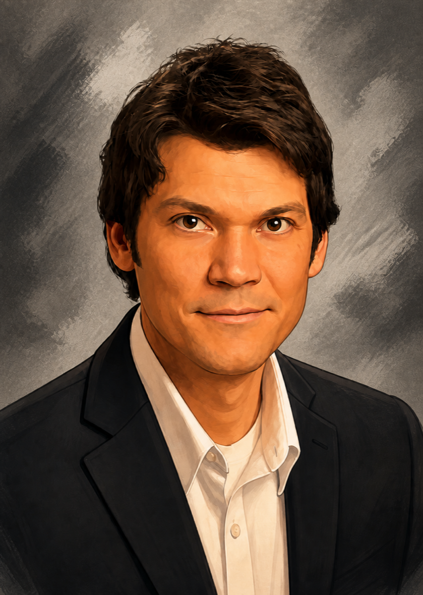 Illustrated portrait of Steven M. Wise